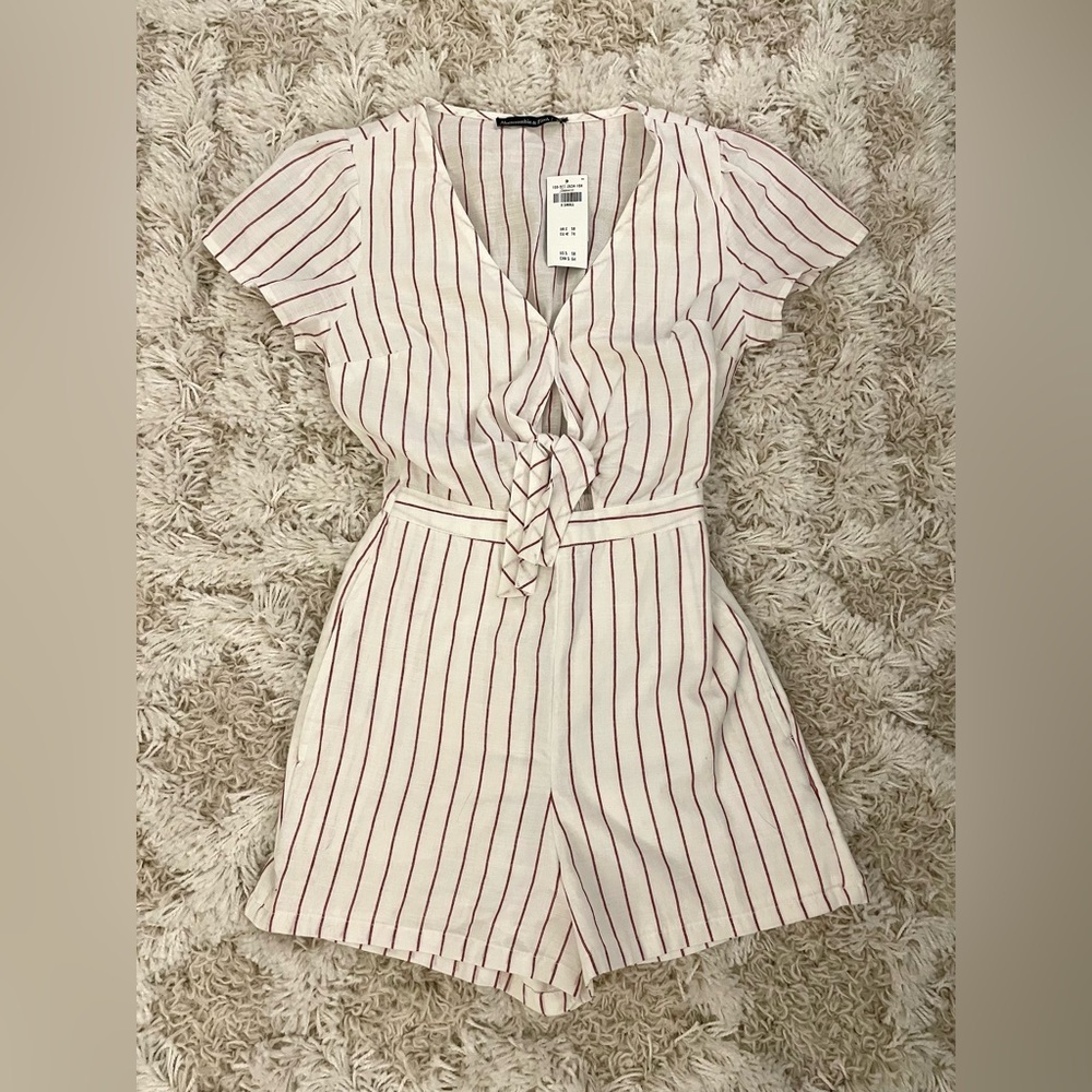 NWT Abercrombie & Fitch Striped Romper Size XS